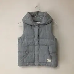 champion グレーのダウンベスト　Mサイズ