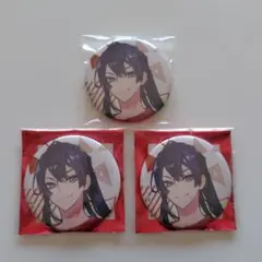 にじさんじ　長尾景　にじフェス缶バッジセット