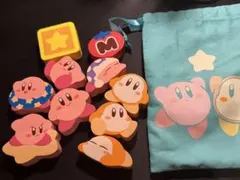 まとめ売り】星のカービィ ワドルディ多めセット 木製積み木 アクキー