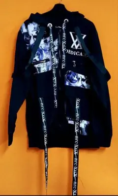 Ksubi DR3AMSTATE デニムジャケット バックプリント パッチ 黒 - メルカリ