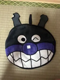 ばいきんまん フェイス型タオル ハンカチ