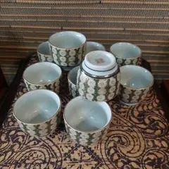 京焼 黒貫入向付 10客 8cm 昭和中期 - メルカリ