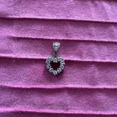 ハート型クリスタルペンダントトップ