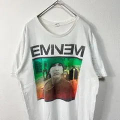Eminem エミネムhiphopアメコミ風ラップT プリント白Tシャツ S - メルカリ