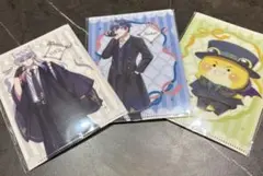 カラフルピーチ　ビジュアルファイルキャンディ　ミニクリアファイルＡ6 ３枚セット