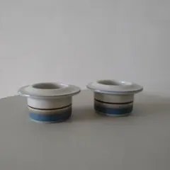 アラビア　コラーリ　エッグスタンド　エッグカップ　　キャンドルホルダー　6個 arabia koralli egg & candle holder | retro number