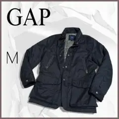 GAP 中綿ジャケット M ブラック ポリエステル100％ 防寒 通勤通学