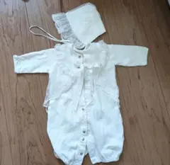 ホワイト セレモニースーツ 50-70cm