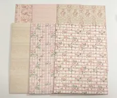 平袋6枚セット ピンク