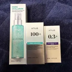 anua 3点セット【PDRNミスト•PDRNセラム•レチノールセラム】