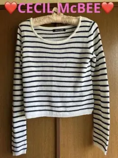 ❤️CECIL McBEE❤️セシルマクビー ❤️セーター❤️トップス❤️