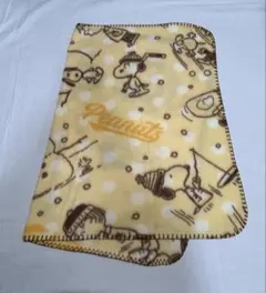 未使用スヌーピー フリースブランケット