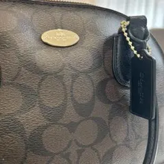 COACH（コーチ）シグネチャー柄ハンドバッグ