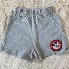 Littc☆ミッキーマウス ショートパンツ グレー　90cm