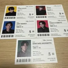 MILESixTONES SixTONES IDカード