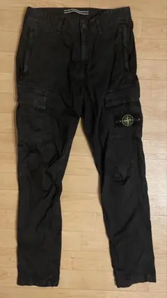 STONE ISLAND カーゴパンツ ブラックのサムネイル