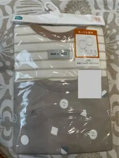 西松屋　長袖　ショルダーロンパース 新品未使用　90