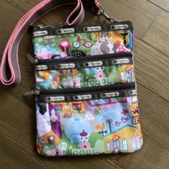 LeSportsac カラフル　ショルダーバッグ