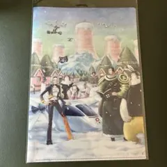 ワンピース　丸紅コラボ　クリアファイル　非売品