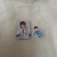 なにわ男子 藤原丈一郎 HARD WORKトレカ フレークシール