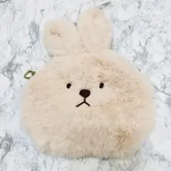 うさぎ ふわふわポーチ