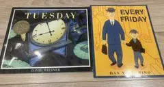 Tuesday & Every Friday 英語絵本 2冊セット