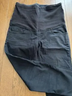 無印良品ブラック　マタニティ　スキニーパンツMサイズ