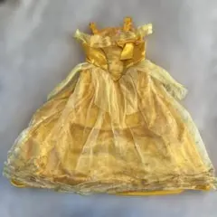 プリンセス ドレス イエロー キッズ コスチューム