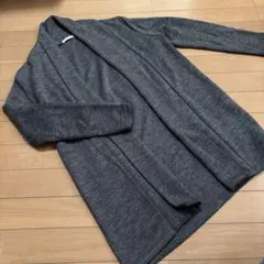 GLACIER ダークグレー Lサイズ カーディガン レディース