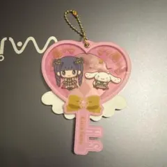 齋藤樹愛羅・諸橋沙夏 × 시나모롤 アクリルミラー付きキーホルダー