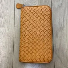 【ボッテガ・ヴェネタ】イントレチャート長財布　リペア