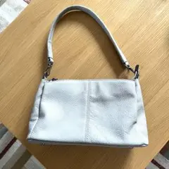 【未使用】本革　レディースバッグ　グレー　2way ハンドバッグ　ショルダー