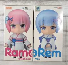 リゼロ ねんどろいど レム ラム 幼少期 未開封品 - メルカリ