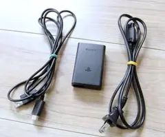 SONY PSVita用 純正ACアダプター&社外USBケーブル