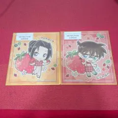 ♥早い者勝ち♥　名探偵コナン　ミニ色紙　江戸川コナン　上原