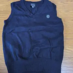 COMME CA ISM ネイビー ベスト 130サイズ