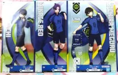 ブルーロック キャラクターグッズまとめ売り クリアポスター 潔世一
