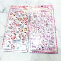 【正規品】 サンリオ ハローキティ ボンボンドロップシール ピンク 赤 即日発送