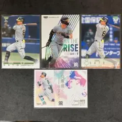 BBM 阪神タイガース 佐藤輝明 4枚セット