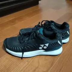 YONEX テニスシューズ ブラック/グリーン