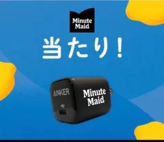 当選品　コカコーラ　ミニッツメイド　Anker Zolo Charger　急速