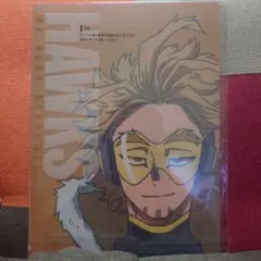 ヒロアカ　一番くじ　ホークス　エンデヴァー　クリアファイル　二人のあこがれ