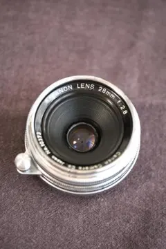 CANON LENS 28mm F2.8 L39マウント オールドレンズのサムネイル