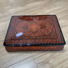 美品★香川漆器　蒟醤塗り　文箱　きんま　森繁　漆器 文箱（香川 漆器 蒟醤 きんま塗り 森繁） - メルカリ