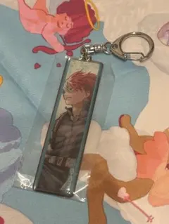 僕のヒーローアカデミア原画展 メタルキーホルダー 轟焦凍