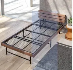 GOKUMIN シングル ベッドフレーム スチールベッド パイプベッド