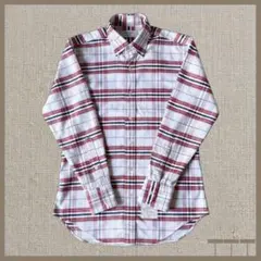 【THOM BROWNE】ボタンダウンシャツ チェック USA製 2 【G79】のサムネイル