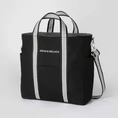 DEAN & DELUCA リバーシブルトート ブラック／グレー L 2026 - メルカリ