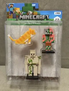 新品！Minecraft Toppeez フィギュア 3体セット