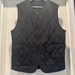 GU ダークグレー キルティングベスト M